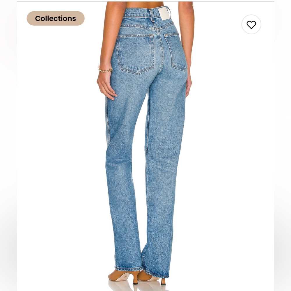 GRLFRND High Rise Blue Jeans - Picture 4 of 7